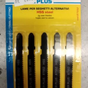 MAURER Lama Per Sega Alternativa Metallo Grande 5 Pezzi HSS steel
